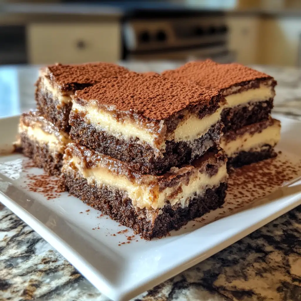 Decadent Delight: Indulge in Tiramisu Brownies - Featured Image