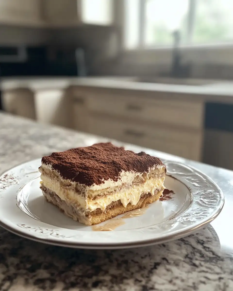 Final dish - Decadence in a Dish: Mastering Traditional Italian Tiramisu