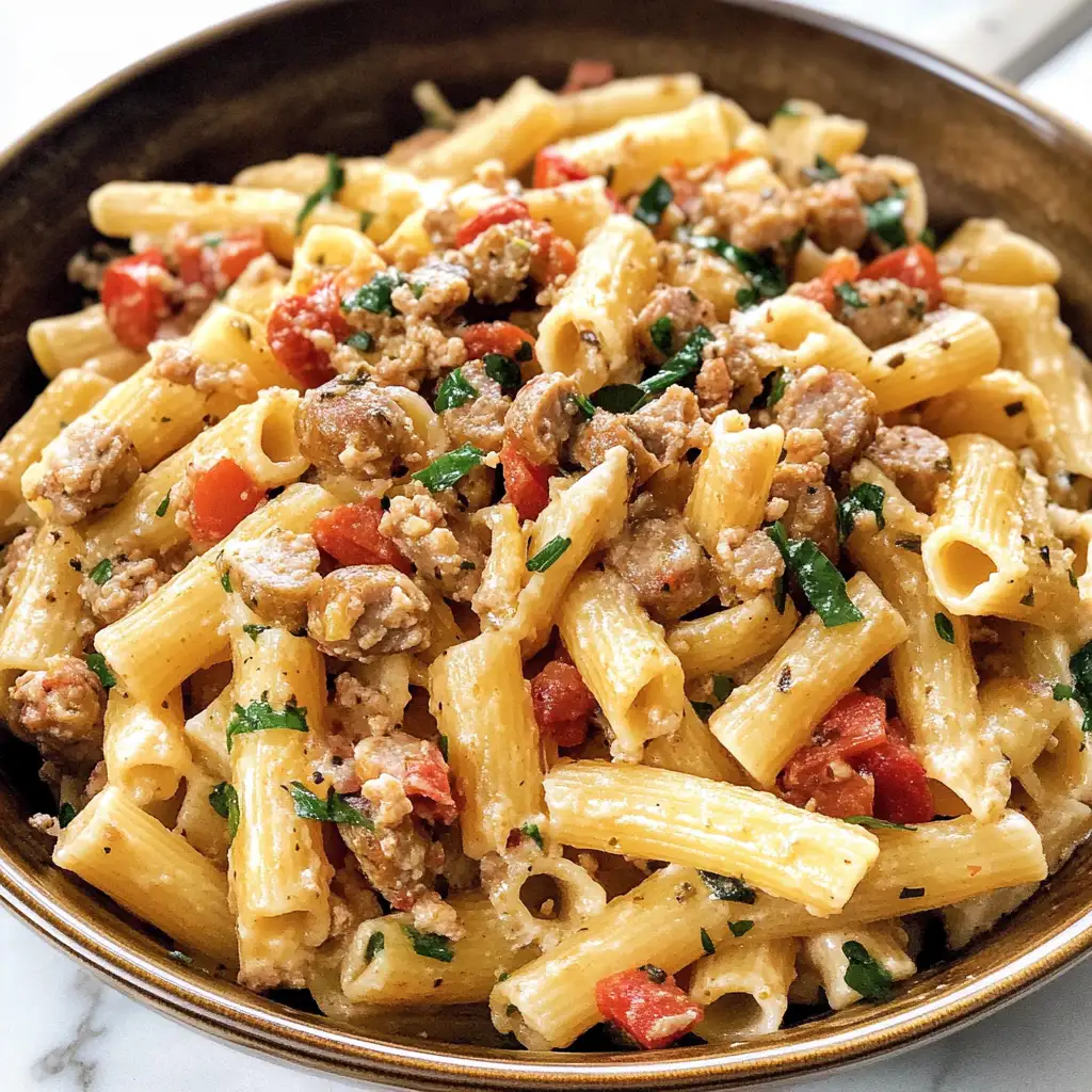 Savor the Flavors of Tuscany with Irresistible Sausage Pasta - Featured Image