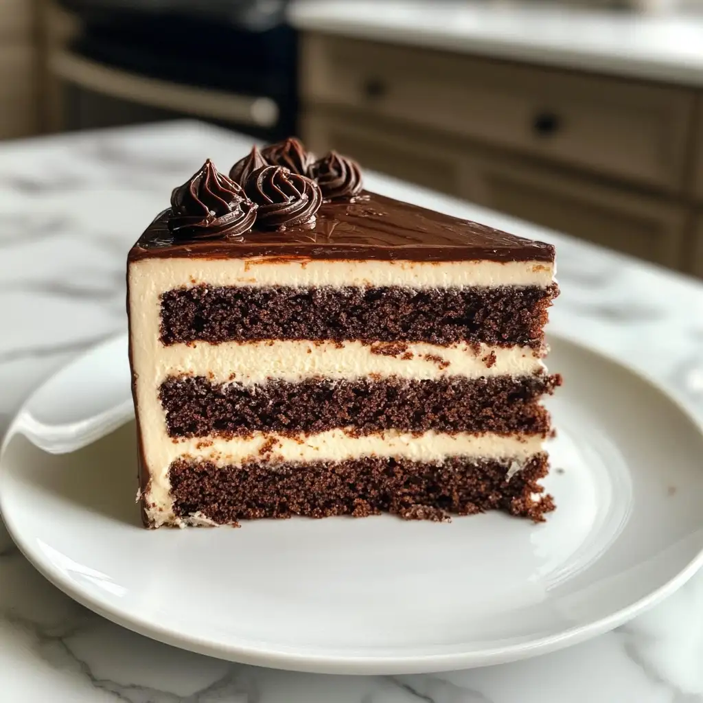 Indulge in Layers of Decadence with a Tuxedo Bar Cake Delight - Featured Image