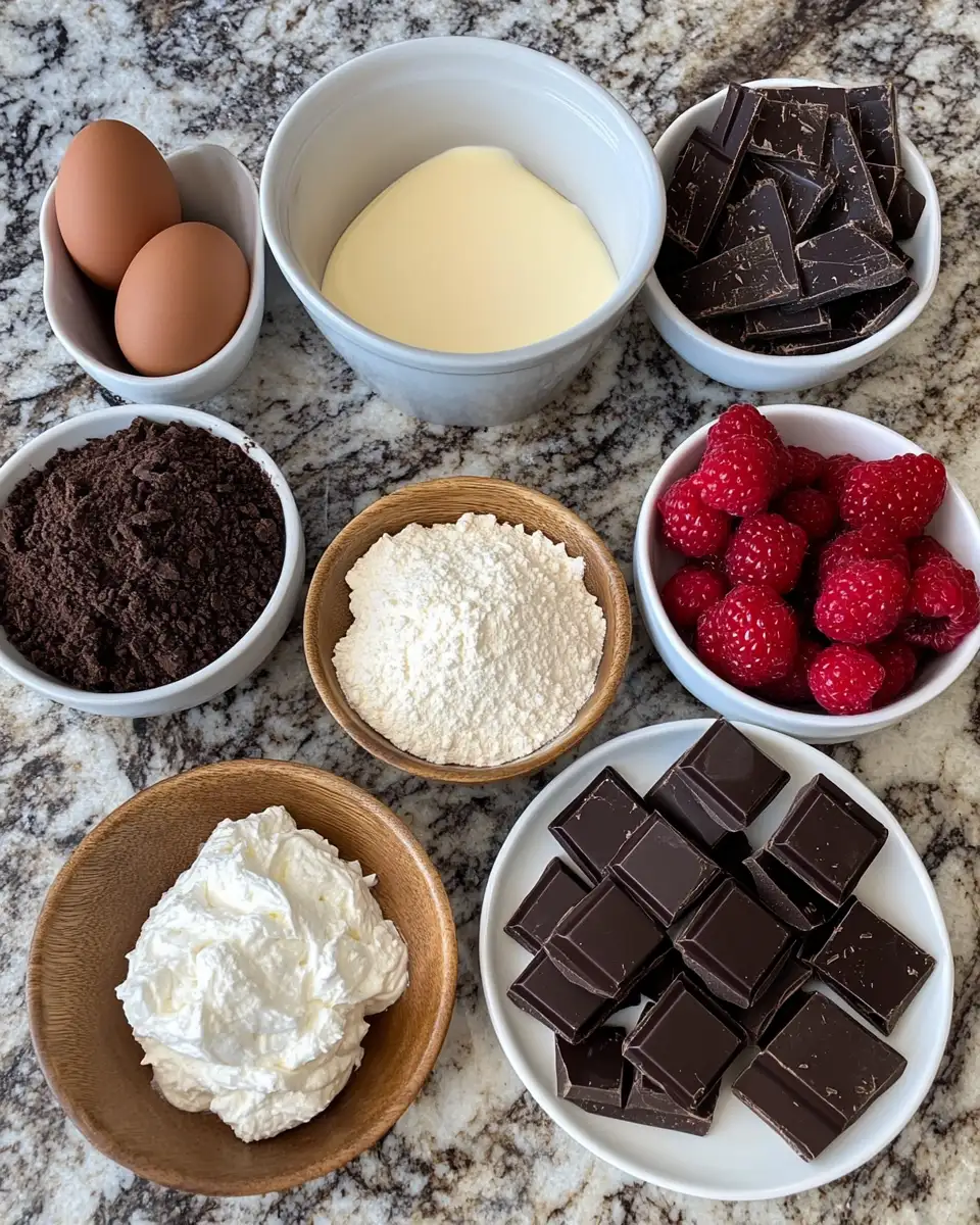 Decadence Defined: The Ultimate Chocolate Fudge Truffle Cheesecake Recipe 4 Ingredients for Decadence Defined: The Ultimate Chocolate Fudge Truffle Cheesecake Recipe