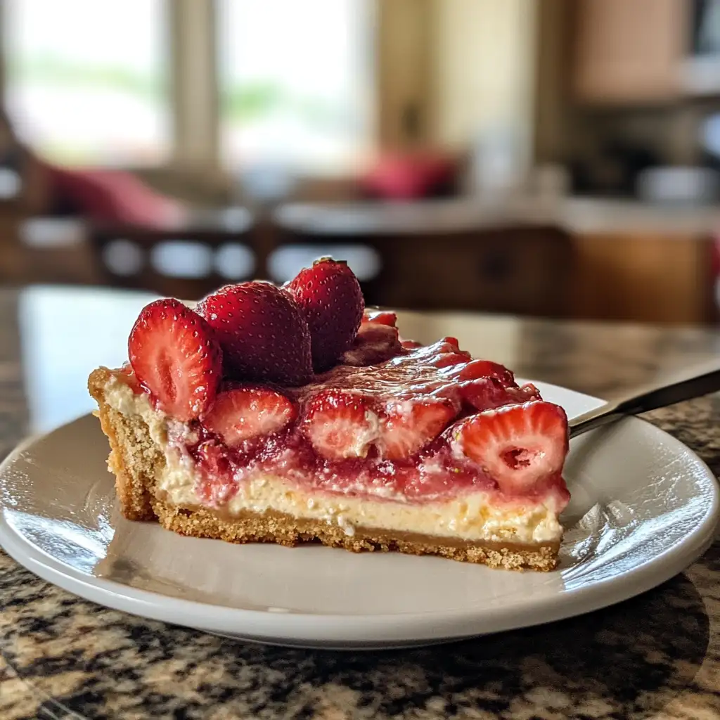 The Ultimate Strawberry Cheesecake Dump Cake Delight - Featured Image