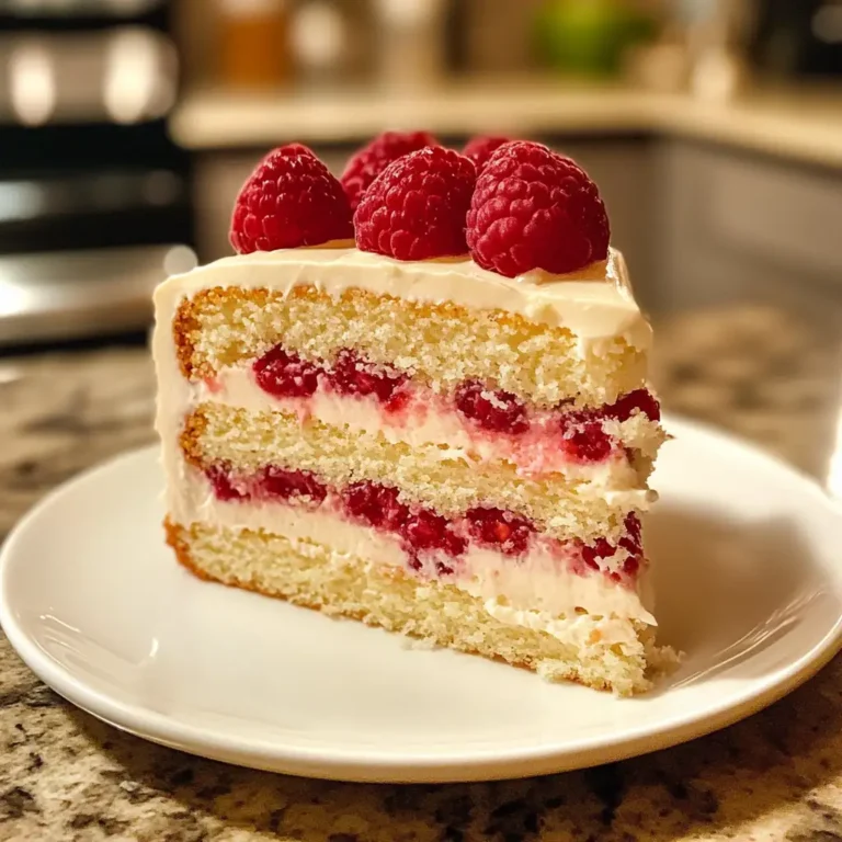 Indulge in Bliss with the White Chocolate Raspberry Dream Cake - Featured Image