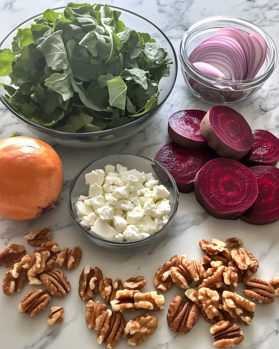 Beet Salad with Feta: A Colorful Twist on a Classic Delight 3 Ingredients for Beet Salad with Feta: A Colorful Twist on a Classic Delight