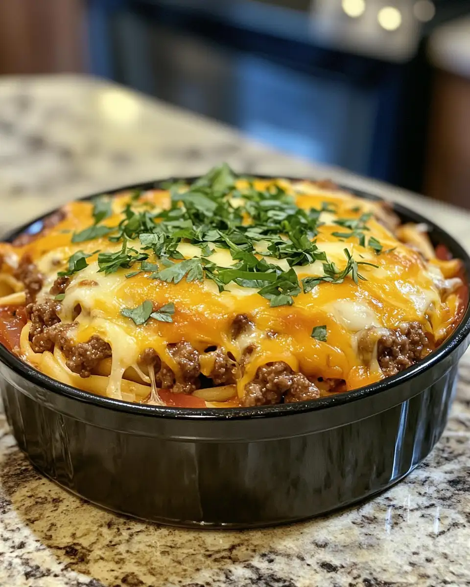 Sizzling Comfort: Dive into the Ultimate Cheeseburger Casserole Experience - Featured Image