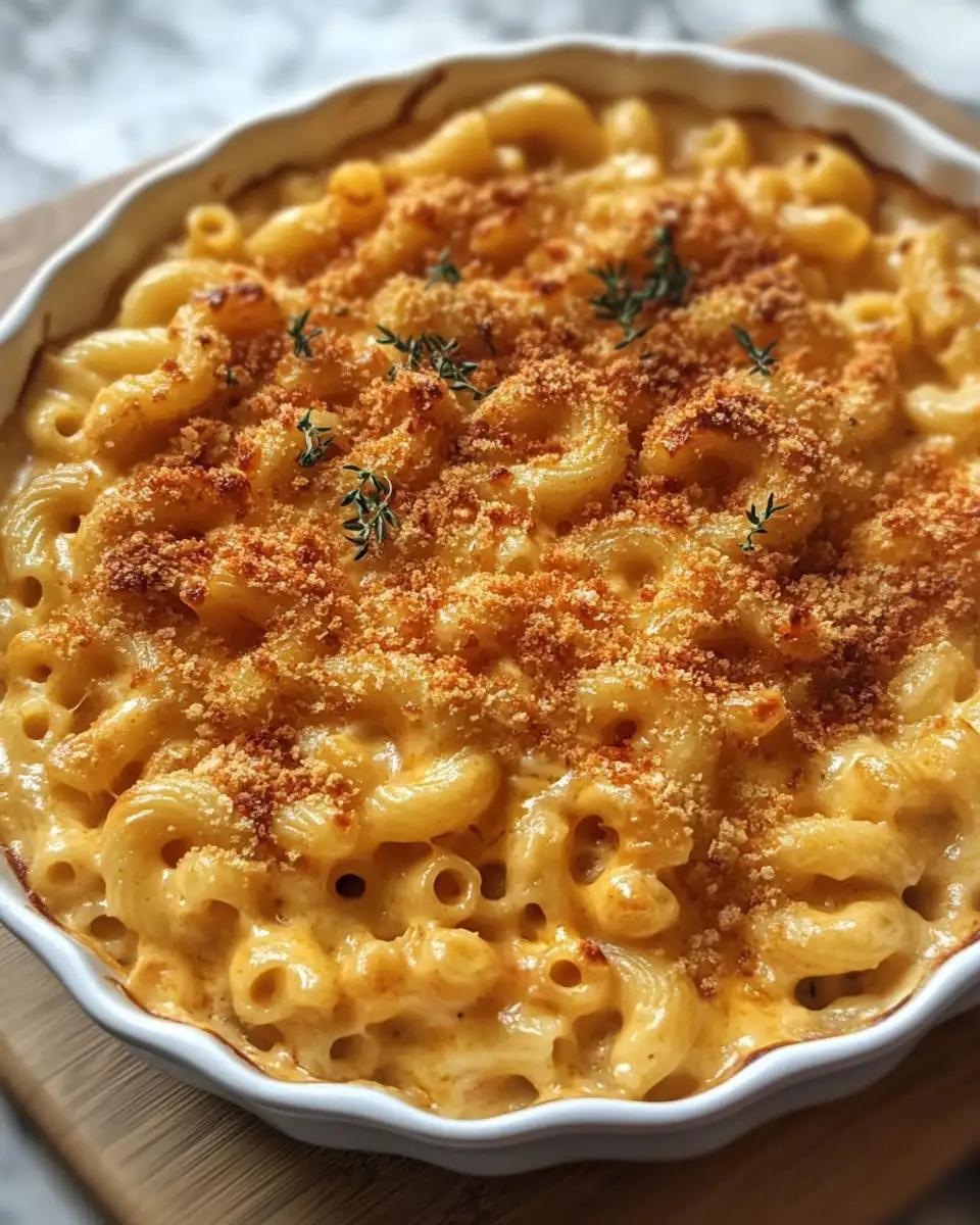Indulge in Comfort: Creamy Tomato Macaroni & Cheese Delight 6 Final dish - Indulge in Comfort: Creamy Tomato Macaroni & Cheese Delight