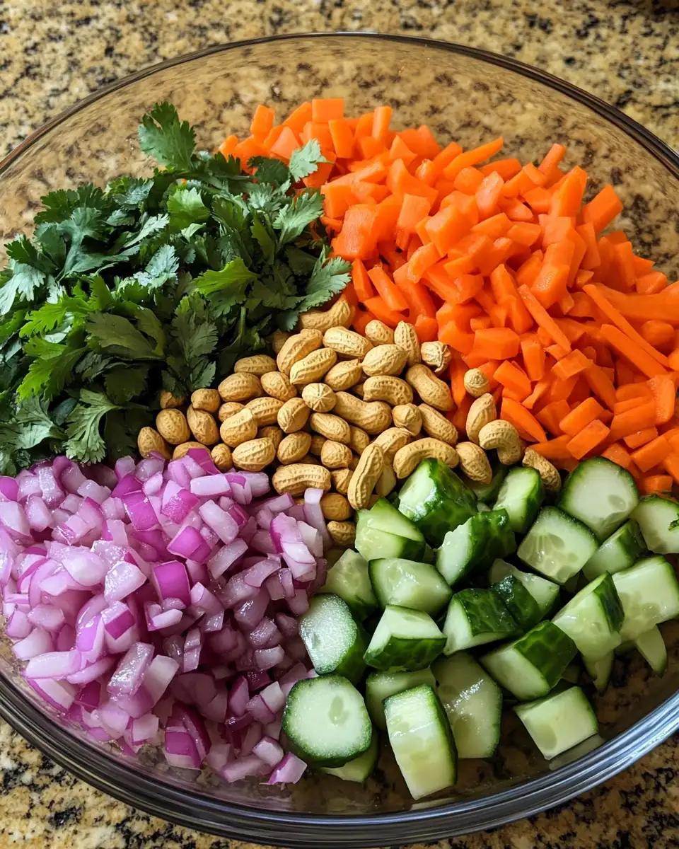 Crunchy Delight: Refresh Your Palate with Cucumber and Carrot Salad 4 Ingredients for Crunchy Delight: Refresh Your Palate with Cucumber and Carrot Salad