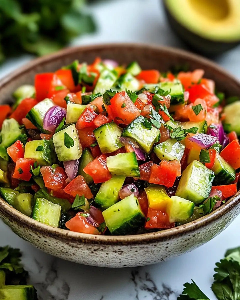 Fresh & Zesty: Dive Into the Ultimate Cucumber Avocado Salsa - Featured Image