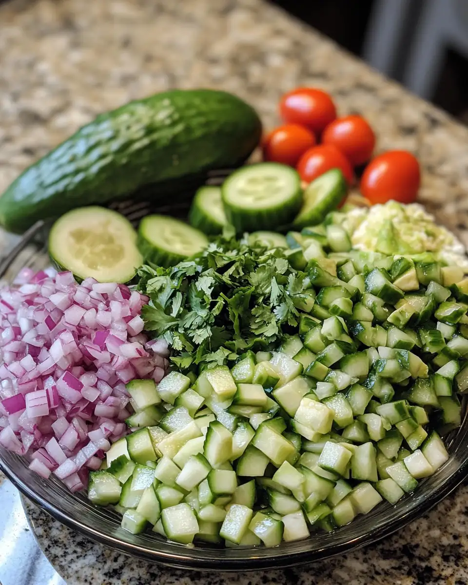 Fresh & Zesty: Dive Into the Ultimate Cucumber Avocado Salsa 4 Ingredients for Fresh & Zesty: Dive Into the Ultimate Cucumber Avocado Salsa