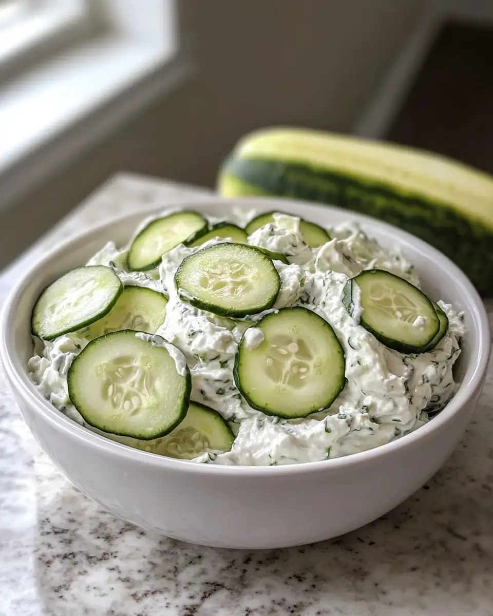 Cool and Creamy: Elevate Your Snacks with Cucumber Cream Cheese Spread - Featured Image