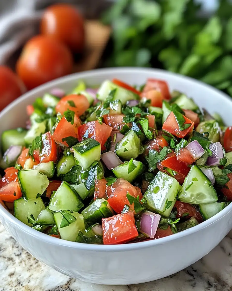 Zesty Cucumber Salsa with Fresh Tomatoes for a Refreshing Twist - Featured Image