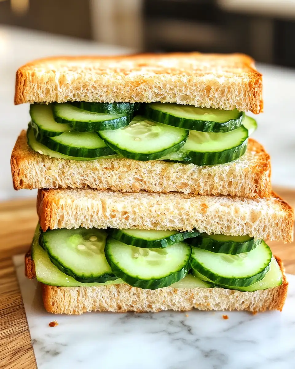 Refreshing Elegance: Mastering the Art of Cucumber Sandwiches 6 Final dish - Refreshing Elegance: Mastering the Art of Cucumber Sandwiches