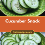 Crunch into Freshness: The Ultimate Cucumber Snack Sensation