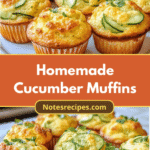 Zesty Morning Delight Homemade Cucumber Muffins