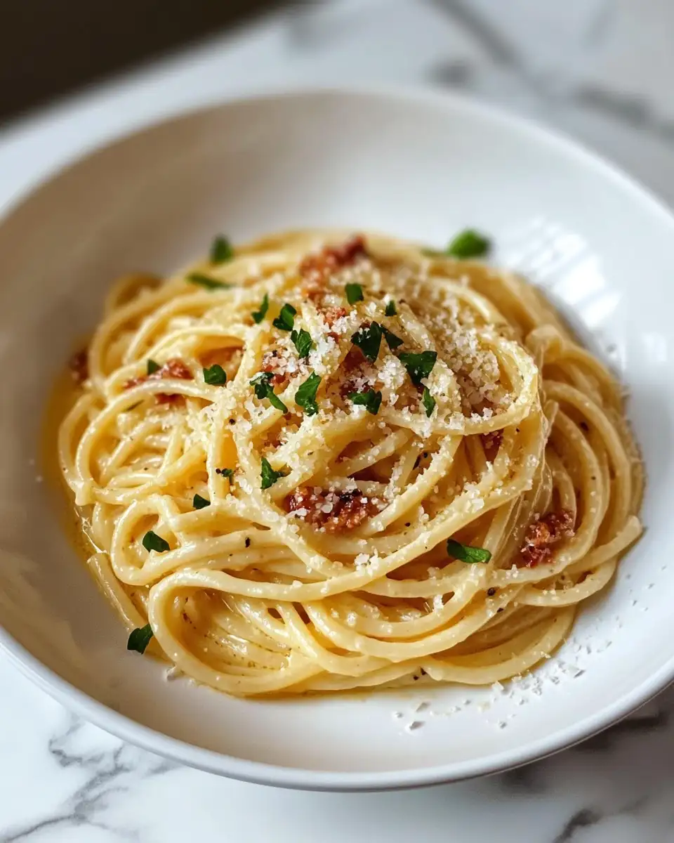 Effortless Elegance: One-Pot Spaghetti Carbonara Magic - Featured Image