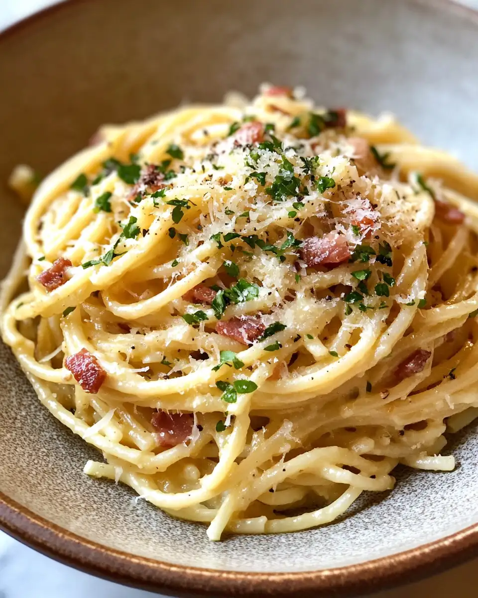 Effortless Elegance: One-Pot Spaghetti Carbonara Magic 6 Final dish - Effortless Elegance: One-Pot Spaghetti Carbonara Magic