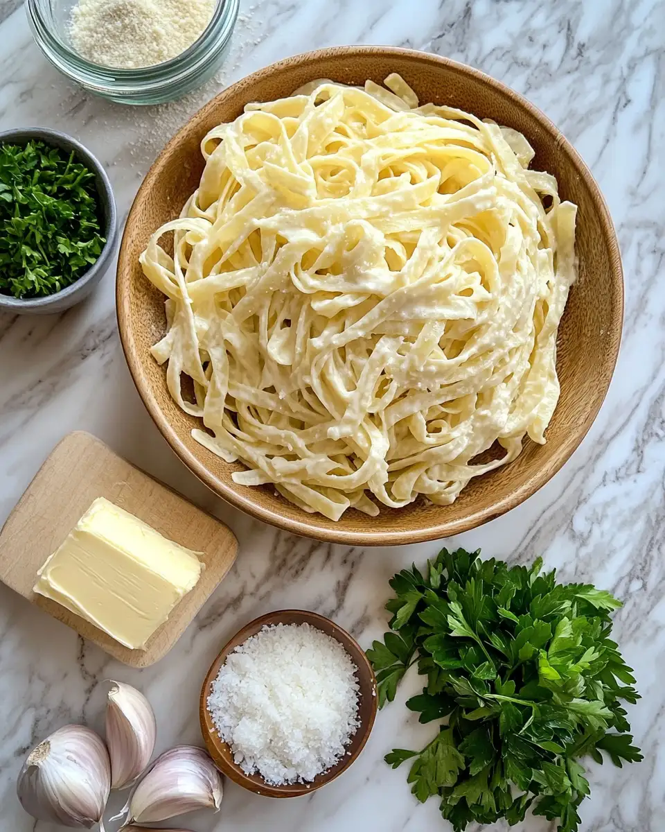 Creamy Dream: The Ultimate Pasta Recipe Alfredo Experience 4 Ingredients for Creamy Dream: The Ultimate Pasta Recipe Alfredo Experience