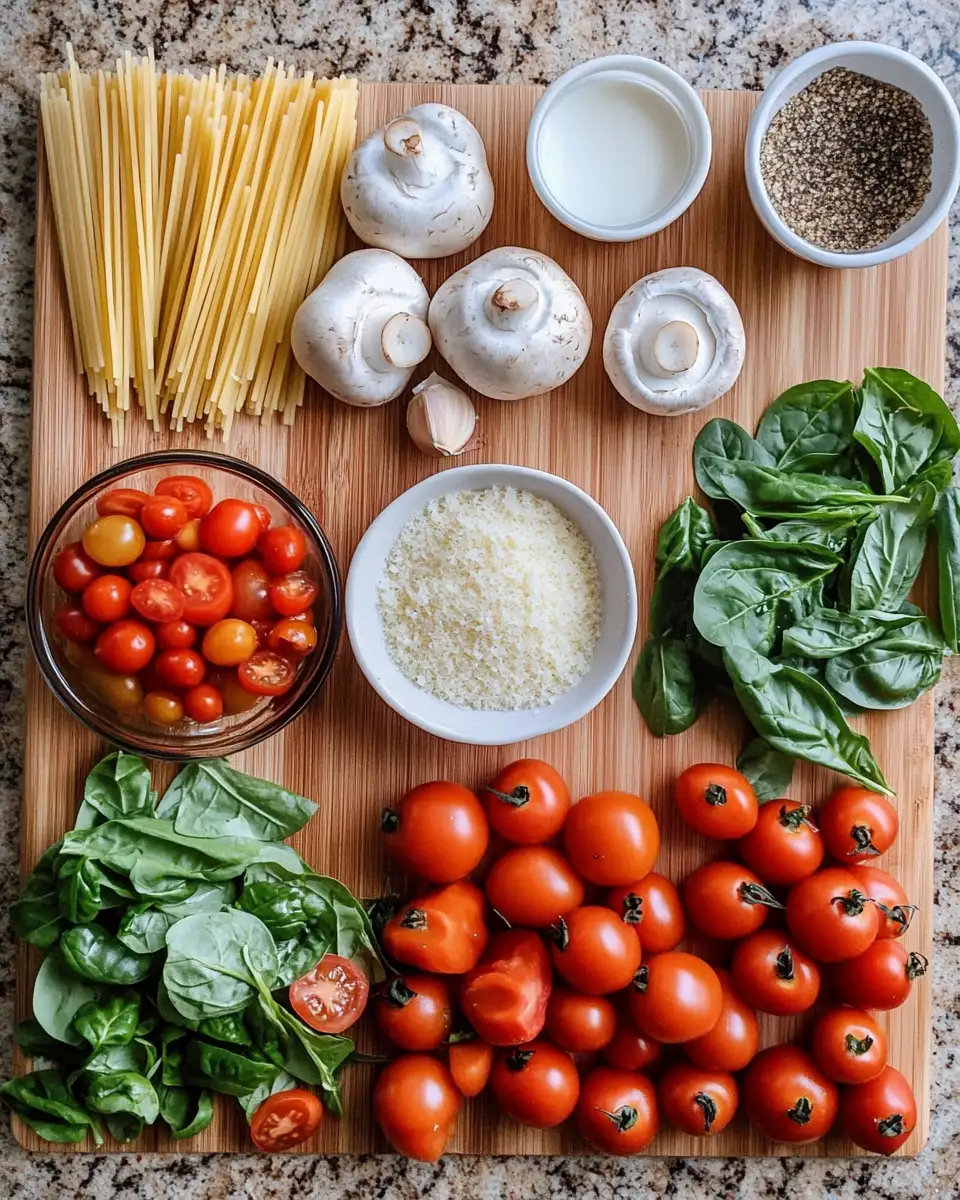 Deliciously Meatless: 10 Vegetarian Pasta Recipes to Savor 3 Ingredients for Deliciously Meatless: 10 Vegetarian Pasta Recipes to Savor