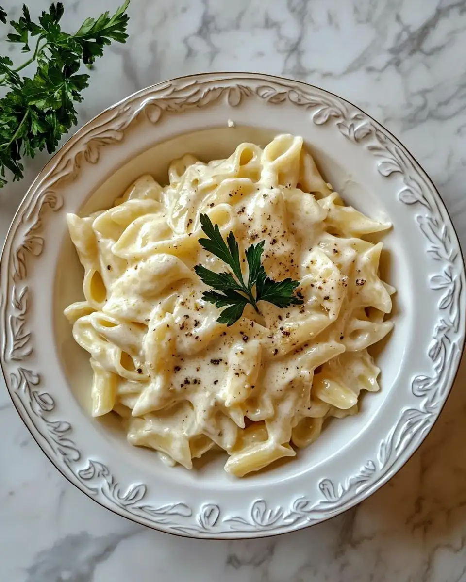 Creamy Indulgence: Irresistible Pasta Recipes with White Sauce 4 Final dish - Creamy Indulgence: Irresistible Pasta Recipes with White Sauce