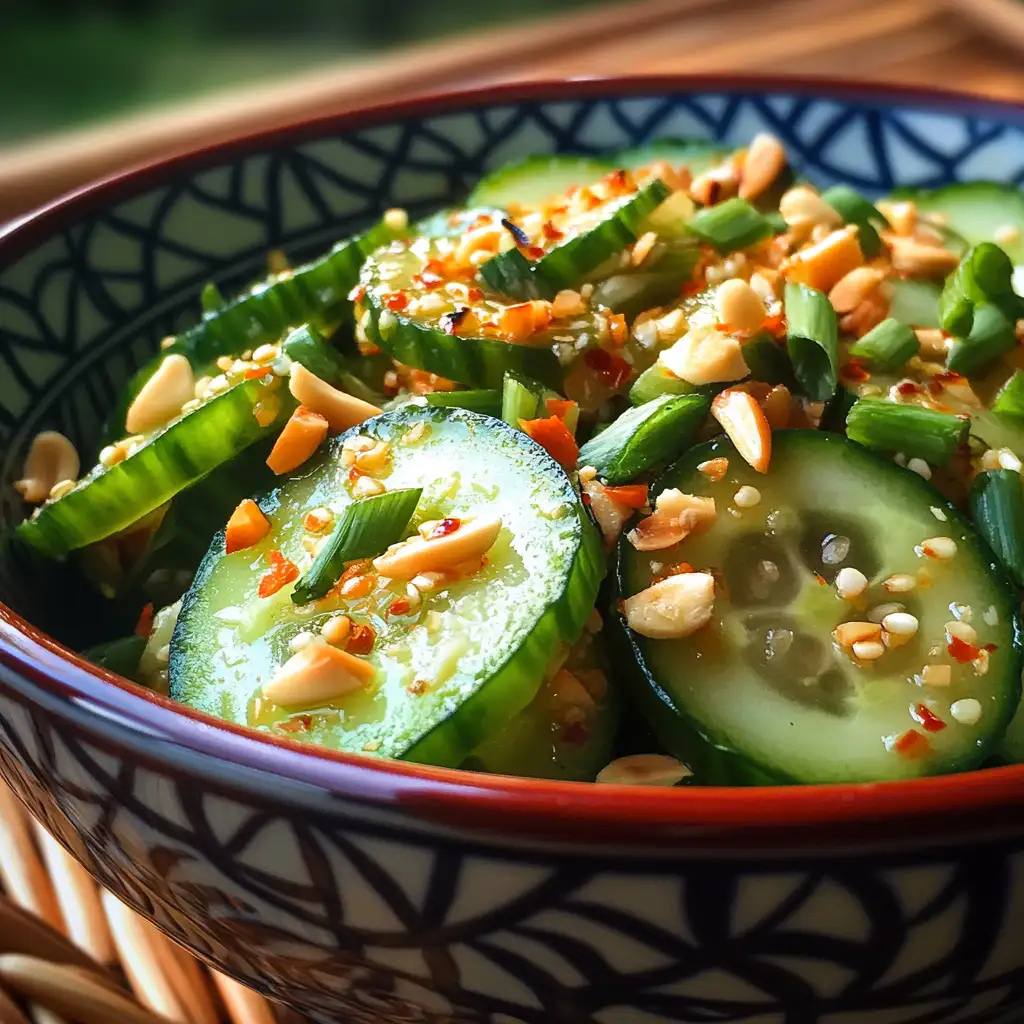 Refreshing Crunch: Quick and Easy Asian Cucumber Salad - Featured Image