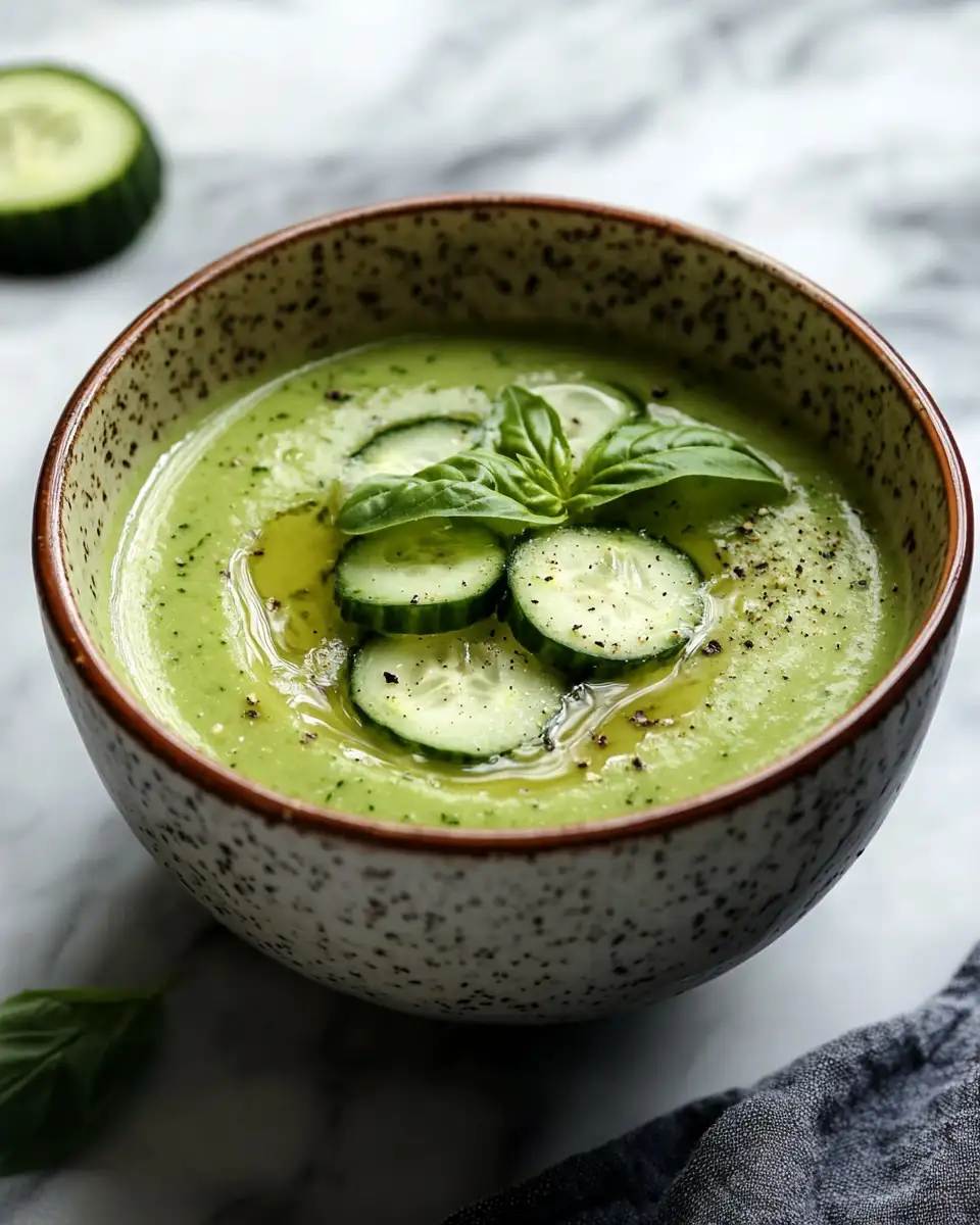 Chill Out with Quick and Easy Cucumber Gazpacho - Featured Image