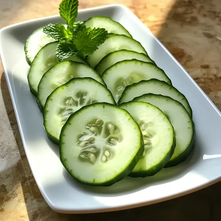 Zesty Cucumber Bites: Your New Quick & Flavorful Snack Fix 5 Zesty Cucumber Bites: Your New Quick & Flavorful Snack Fix - Featured Image