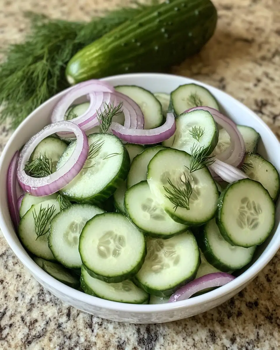 Timeless Taste: Unveiling a Vintage Recipe for Cucumber Salad 1 Ingredients for Timeless Taste: Unveiling a Vintage Recipe for Cucumber Salad