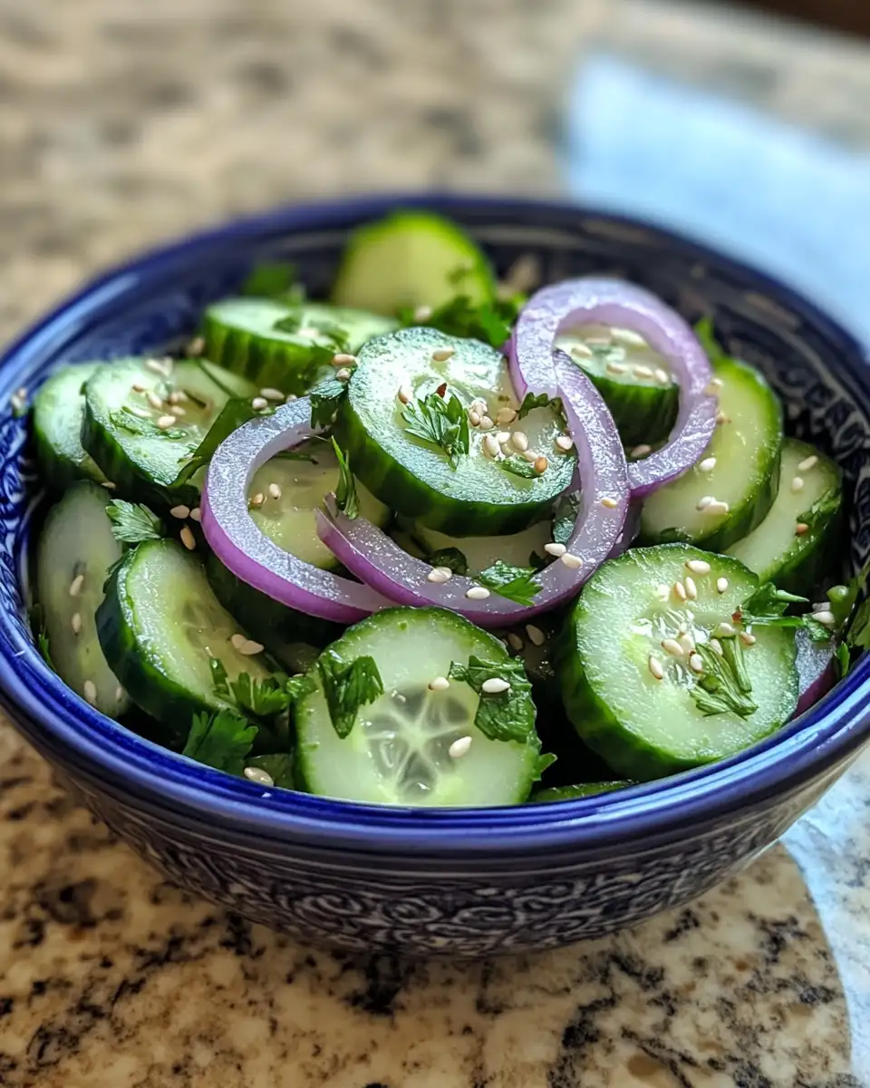 Crisp and Refreshing: The Viral Cucumber Salad Taking Over Your Feed 4 Ingredients for Crisp and Refreshing: The Viral Cucumber Salad Taking Over Your Feed