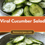 Crisp and Refreshing: The Viral Cucumber Salad Taking Over Your Feed