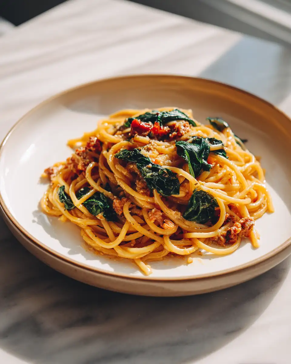 Effortless Gourmet: 5 Ingredient Pasta Recipe for Busy Weeknights - Featured Image