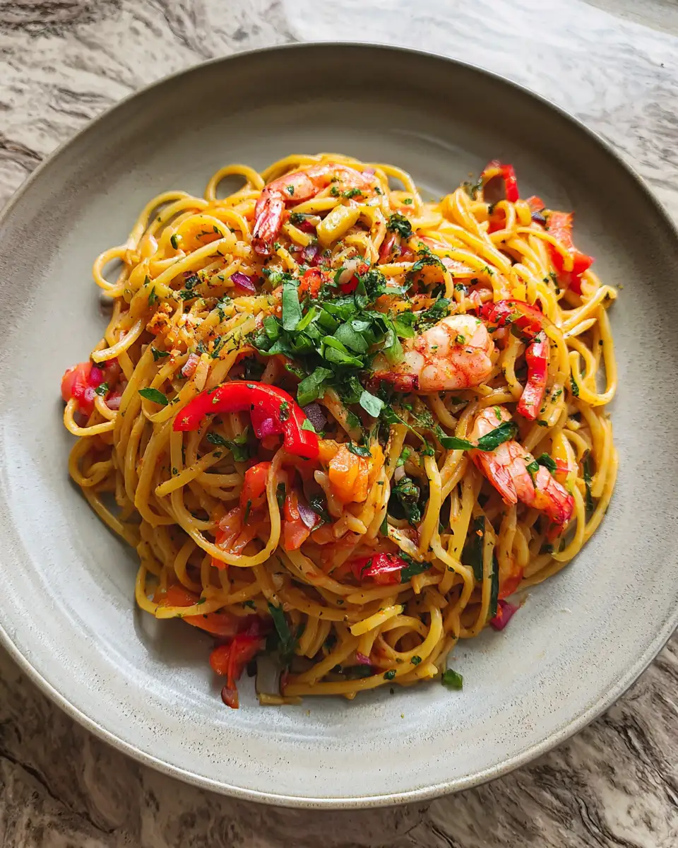 Final dish - Speedy Gourmet Delight: 5-Minute Easy Pasta Recipe
