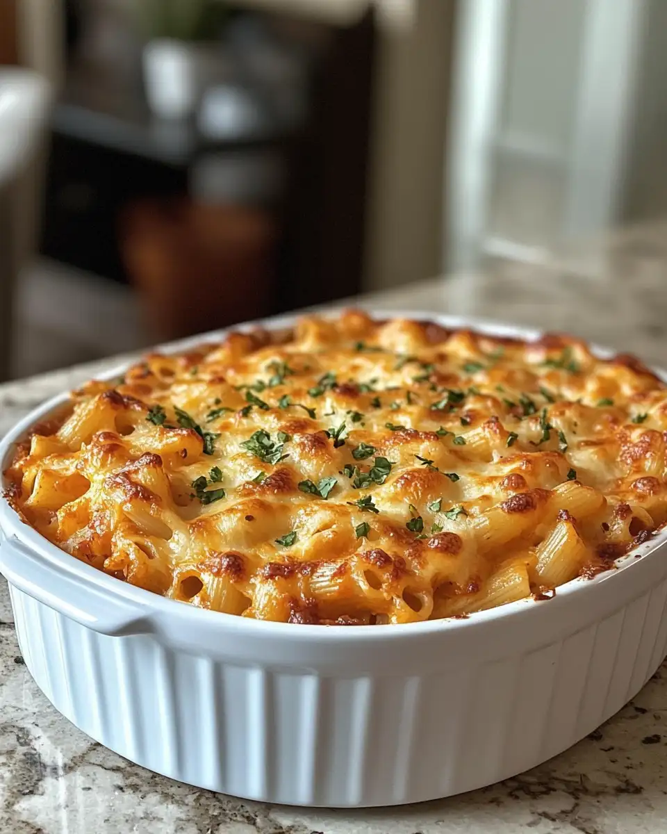 Irresistible Oven-Baked Pasta Recipe for Comfort Food Lovers 6 Final dish - Irresistible Oven-Baked Pasta Recipe for Comfort Food Lovers