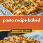 Irresistible Oven-Baked Pasta Recipe for Comfort Food Lovers