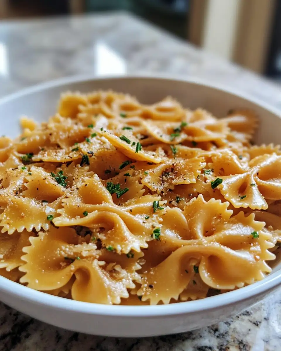 Bowtie Bliss: Master the Perfect Pasta Recipe - Featured Image