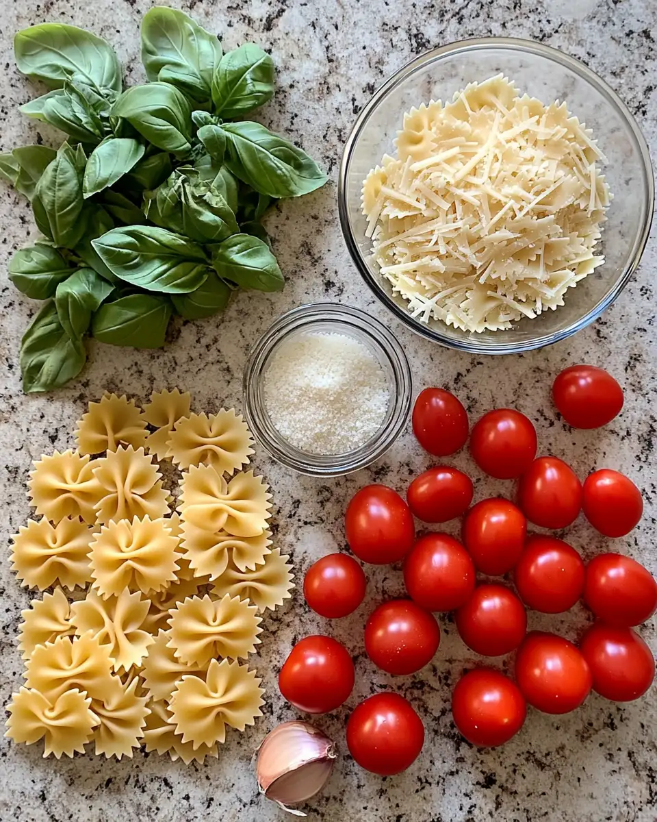 Bowtie Bliss: Master the Perfect Pasta Recipe 4 Ingredients for Bowtie Bliss: Master the Perfect Pasta Recipe