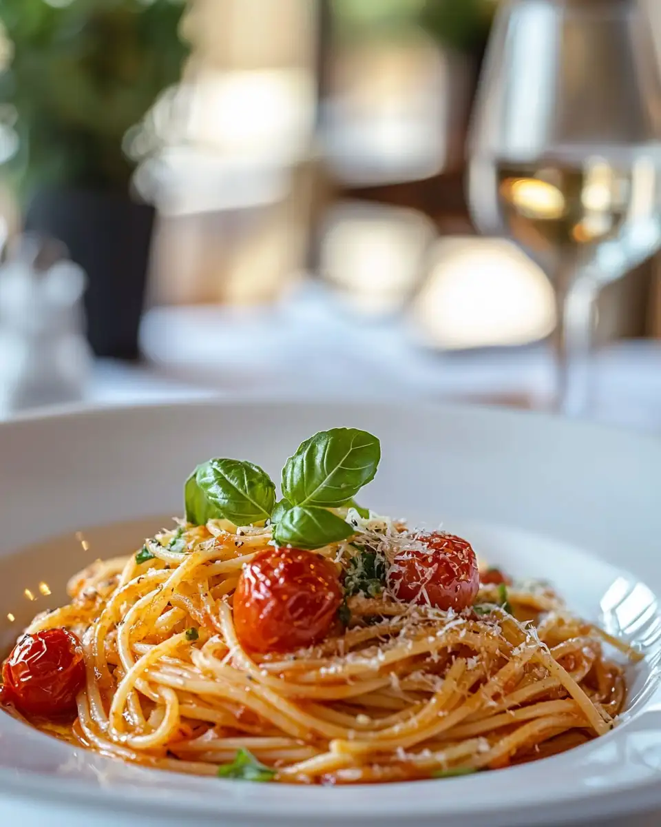 Easy Homemade Pasta Recipe Creamy Tomato Delight - Featured Image