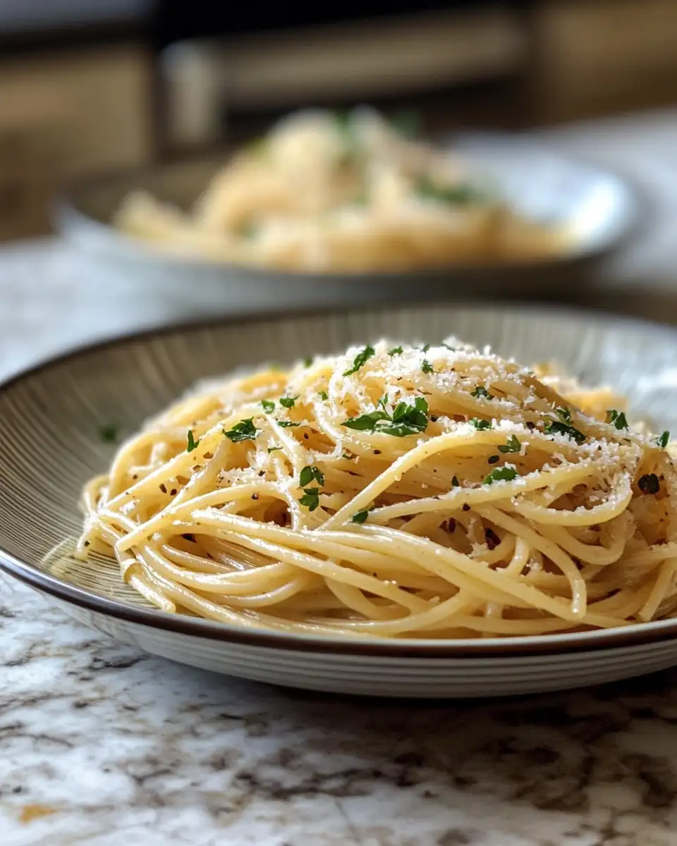pasta recipe dinner - hero presentation dish