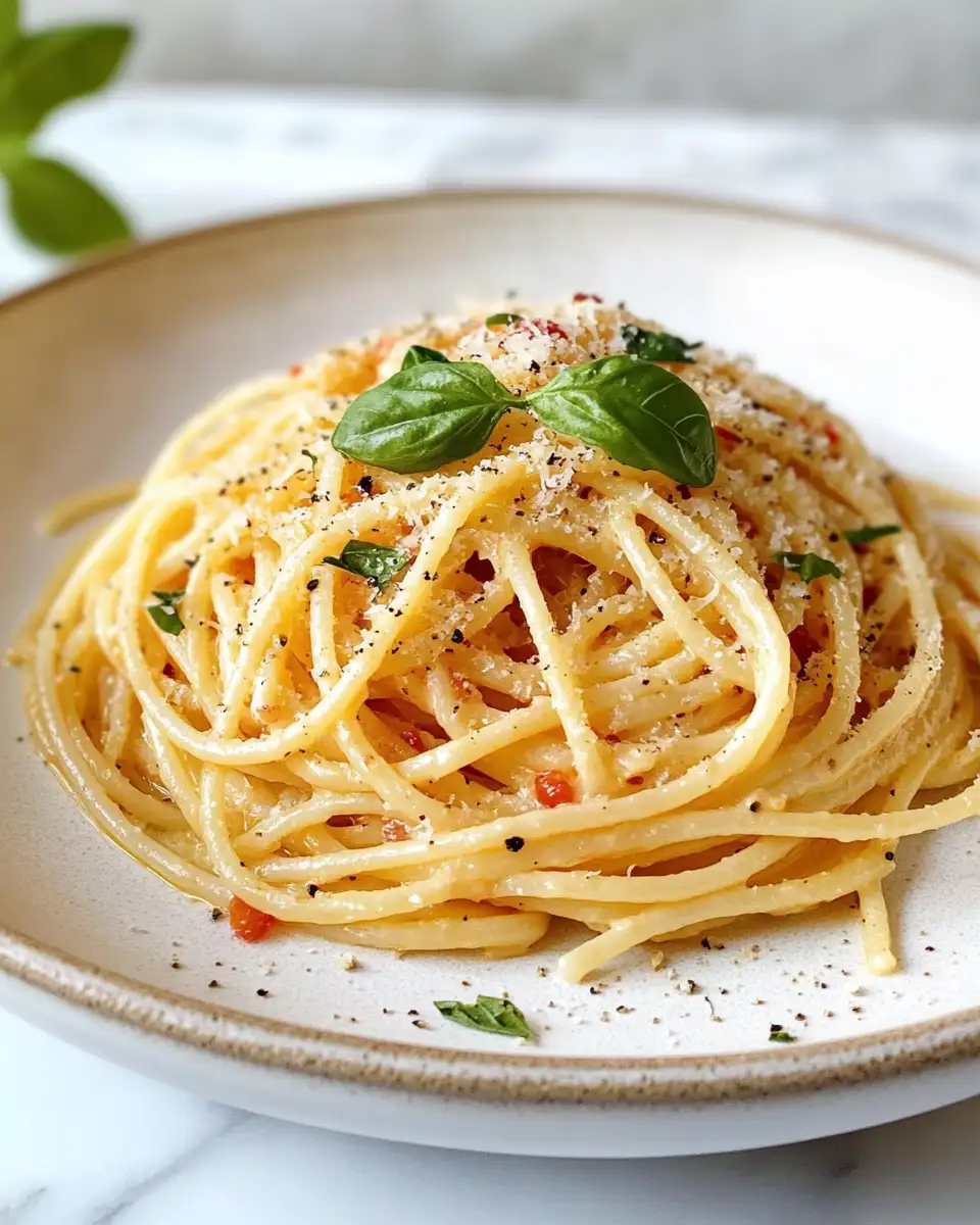 pasta recipe dinner party - hero presentation dish