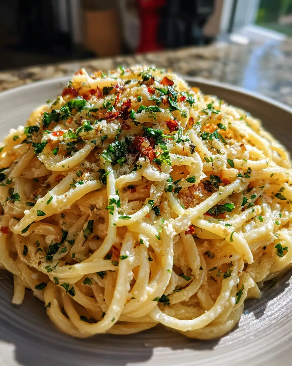 Irresistible Garlic Butter Pasta Recipe to Elevate Your Dinner Game 6 Final dish - Irresistible Garlic Butter Pasta Recipe to Elevate Your Dinner Game