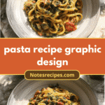 Artistic Al Dente: Crafting Delicious Pasta Recipes with Stunning Graphic Design