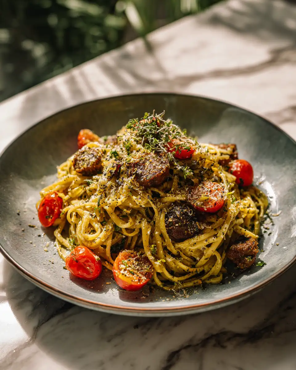 Deliciously Halal: Your Next Go-To Pasta Recipe - Featured Image
