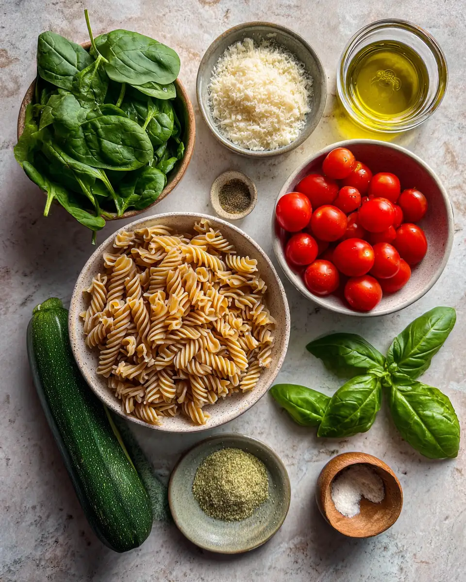 Quick and Nutritious: Easy Pasta Recipes for a Healthier You 4 Ingredients for Quick and Nutritious: Easy Pasta Recipes for a Healthier You