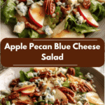 Fresh and Flavorful Apple Pecan Blue Cheese Salad Recipe