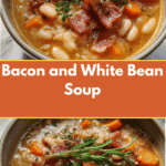 Hearty Comfort in a Bowl Bacon and White Bean Soup Recipe