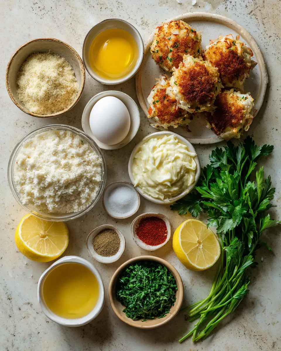 Ingredients for Irresistible Baked Crab Bombs Recipe That Will Wow Your Taste Buds