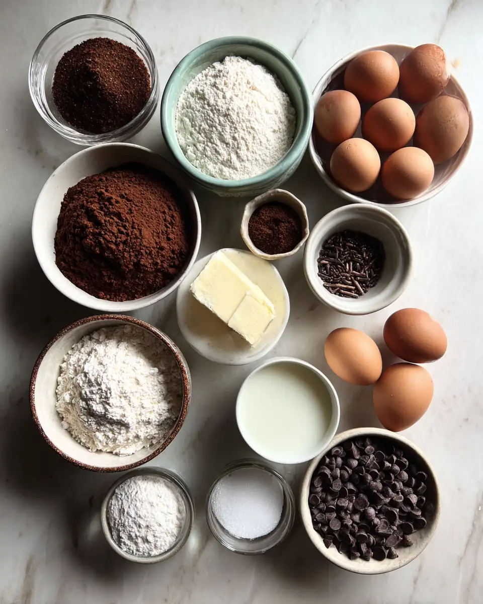 Ingredients for Irresistible Brownie Bread Recipe That Will Satisfy Every Sweet Tooth
