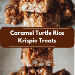 Indulge in Decadence with Caramel Turtle Rice Krispie Treats