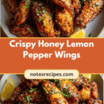 Irresistibly Crispy Honey Lemon Pepper Wings You Need to Try