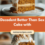 Decadent Better Than Sex Cake Featuring Pumpkin Pie Protein Delight