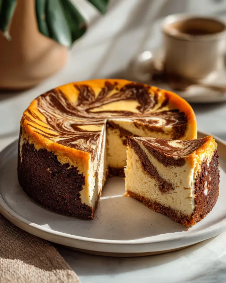 Decadent Pumpkin Swirl Gingersnap Cheesecake Recipe to Savor This Season - Featured Image